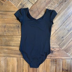 Black Basic Leotard Danskin